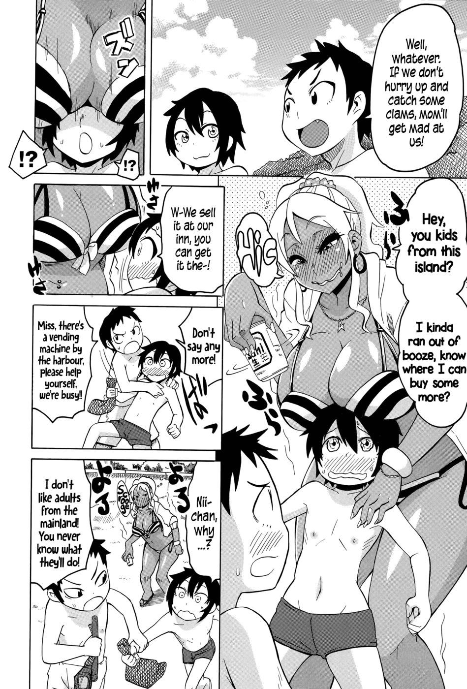 Hentai Manga Comic-Shotas and an Island Summer Bitch-Read-2